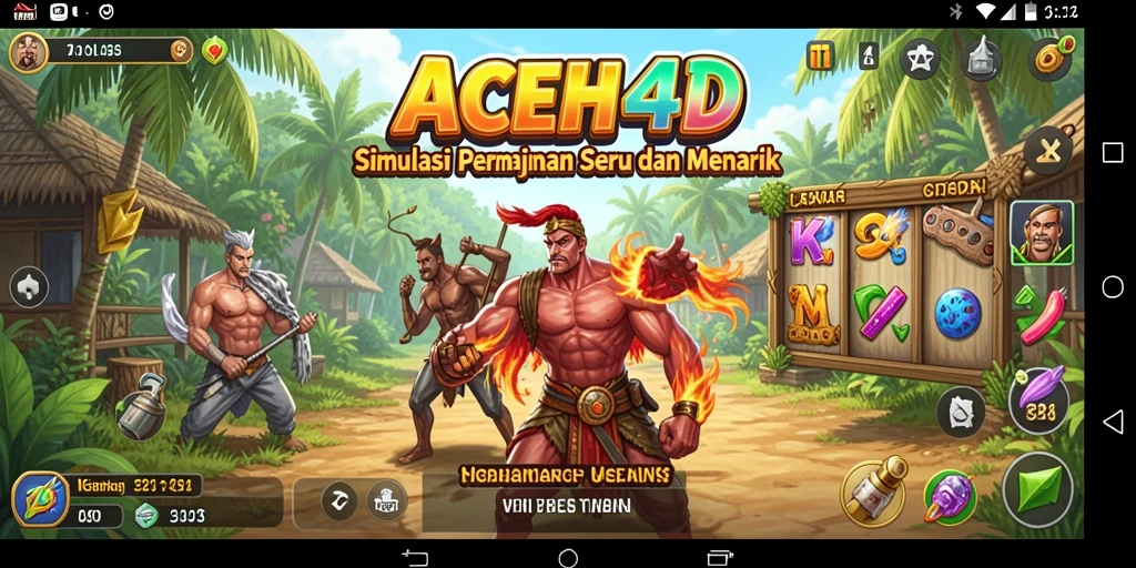 Tampilan gameplay ACEH4D yang menarik dan interaktif.