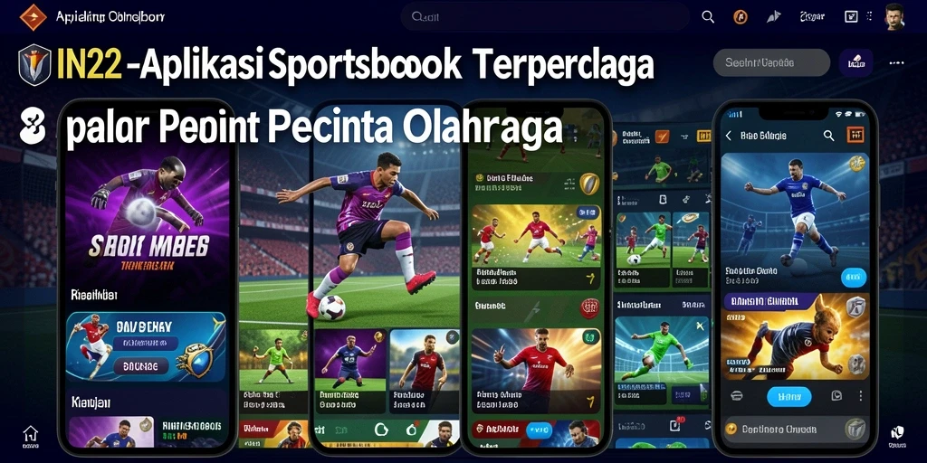 Gameplay menarik dalam aplikasi Sportsbook IN22.