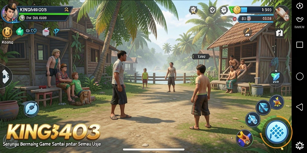 Tampilan gameplay KING403 yang seru dan mengasyikkan.