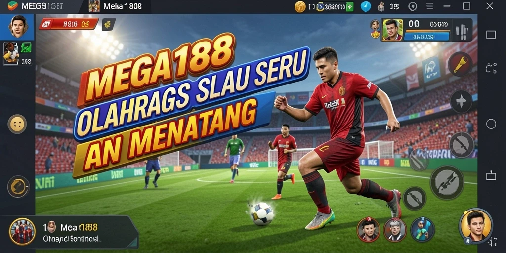 Tampilan gameplay seru dan kompetitif di MEGA188.