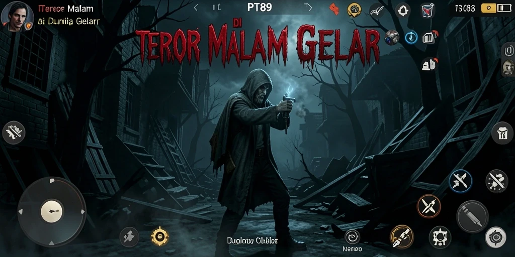 Screenshot menampilkan momen mencekam dari gameplay PT89.