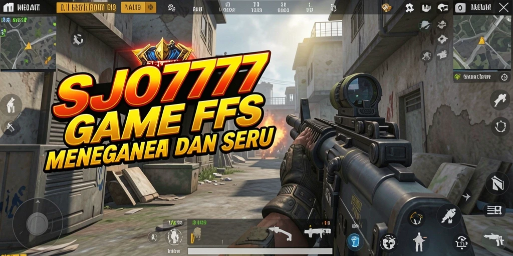 Screenshot gameplay SJO777 menampilkan aksi tembak-menembak intens.