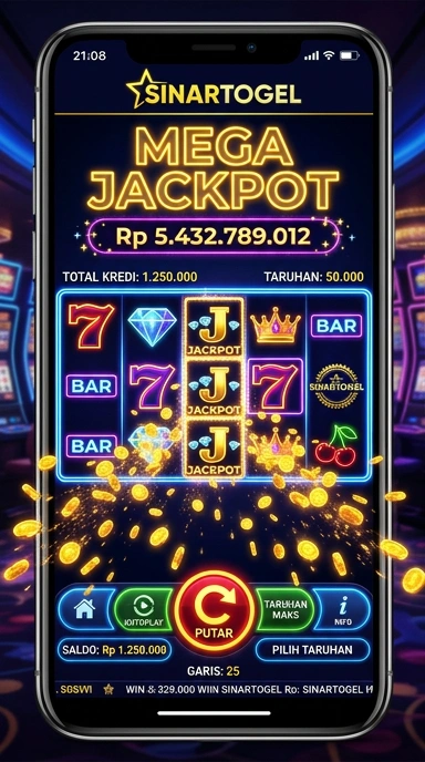 Halaman detail aplikasi sinartogel menampilkan informasi lengkap.